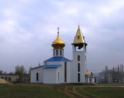 В окуповані території Донбасу горів храм.(ФОТО) В окуповані території Донбасу горів храм.(ФОТО)